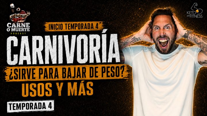 Portada del episodio 46: Carnivoría: ¿sirve para bajar de peso?